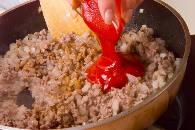 ナスとひき肉のムサカの作り方の手順5