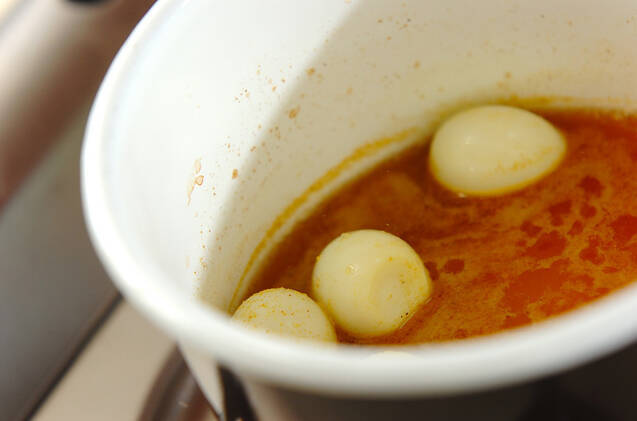 カレーウズラの作り方の手順1