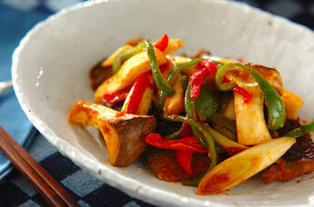 サンマのカレー焼き