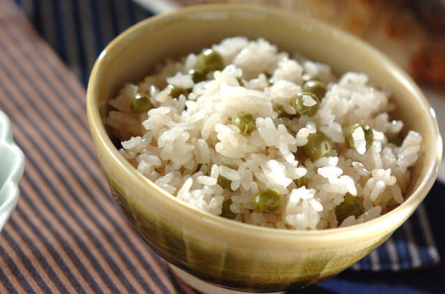 もちもち豆ご飯