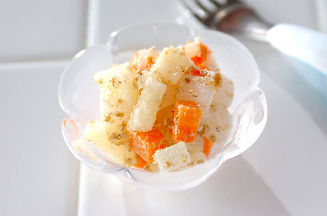 コロコロ大根サラダ