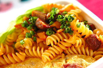 和風ボローニャパスタ