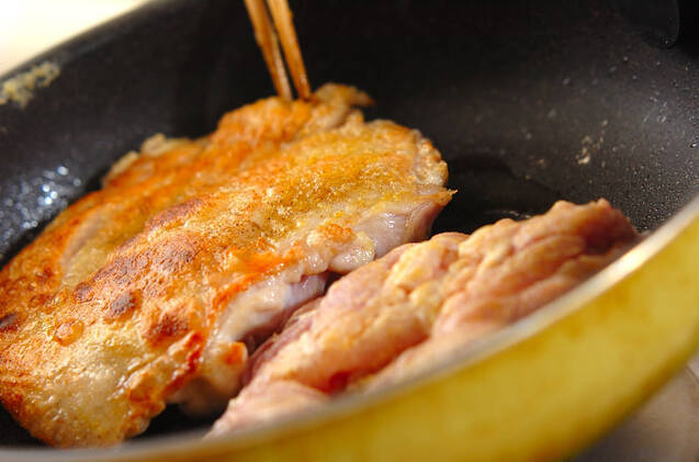 カレートマトチキンソテーの作り方の手順4