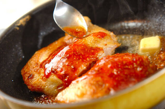 カレートマトチキンソテーの作り方の手順5