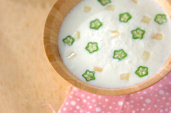 ヨーグルトピーチスープ