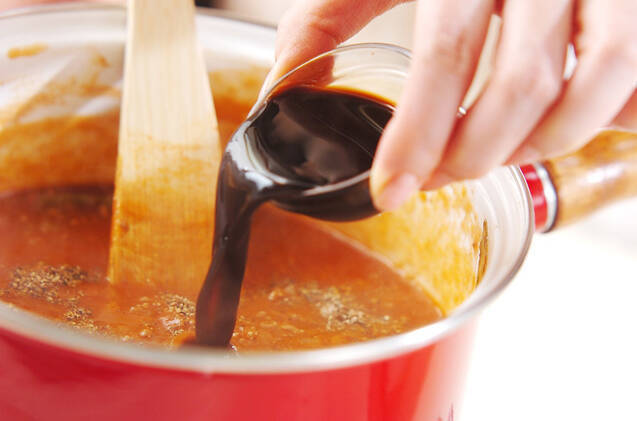 マカロニ入りオムレツの作り方の手順1