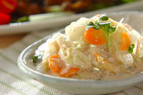 白菜のタラマヨ和え