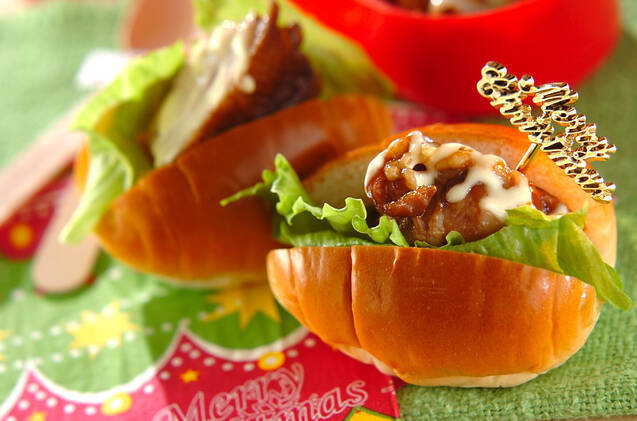 照り焼きチキンサンド