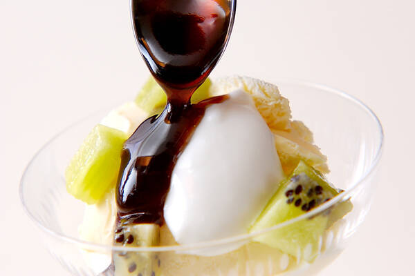 黒豆の和風パフェの作り方の手順3