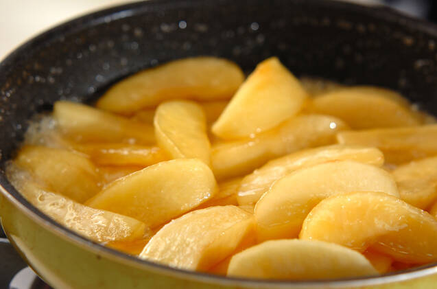 たっぷりリンゴのタルトの作り方の手順6