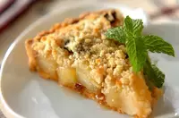 たっぷりリンゴのタルト