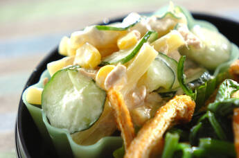 マカロニのサラダ