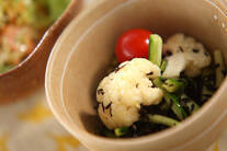 芽ヒジキのショウガ酢