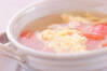 トマトと卵のスープの作り方の手順