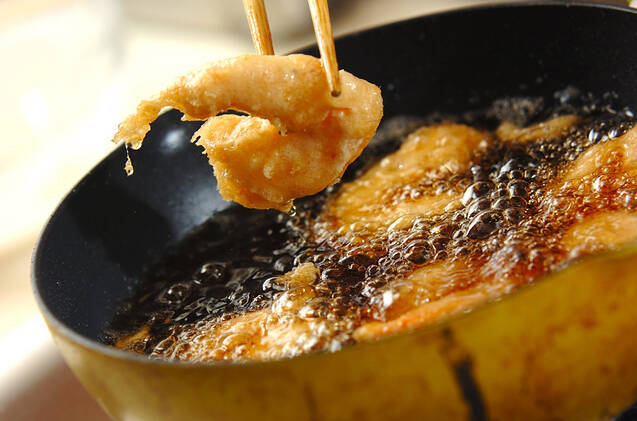 サクサク揚げエビの作り方の手順5