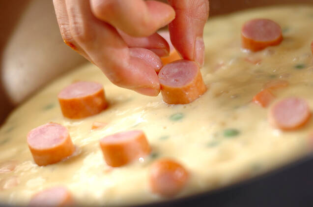 ソーセージのベジパンの作り方の手順6