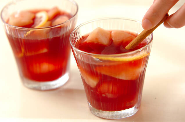 サングリアの作り方の手順3