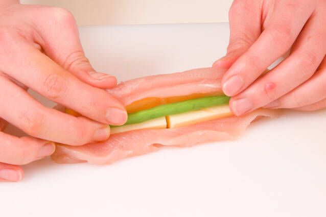 鶏ささ身ロール焼きの作り方の手順7