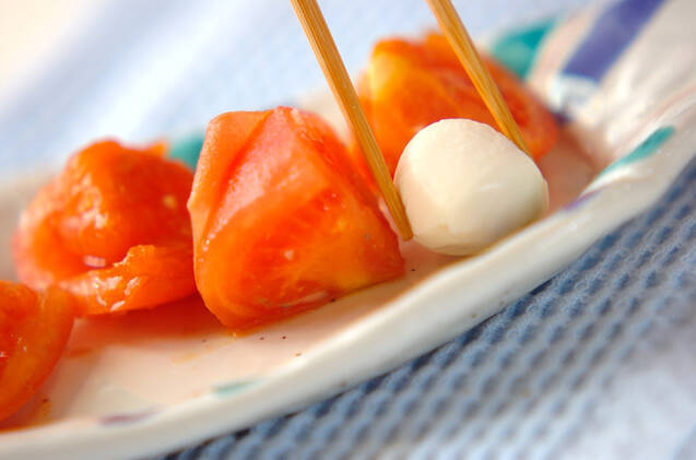 トマトのアンチョビ炒めの作り方の手順5