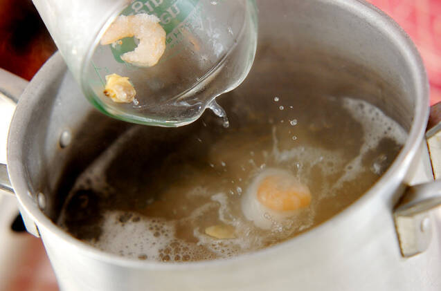 ブロッコリーのペンネの作り方の手順3