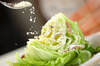 レタスのアンチョビサラダの作り方の手順3