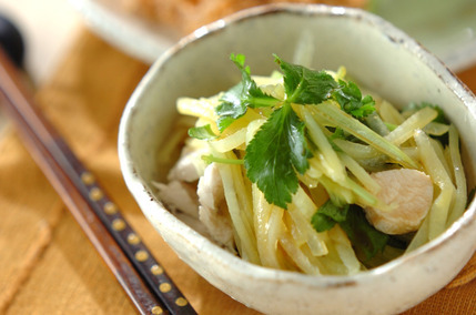 ジャガイモのサッパリ甘酢がけ