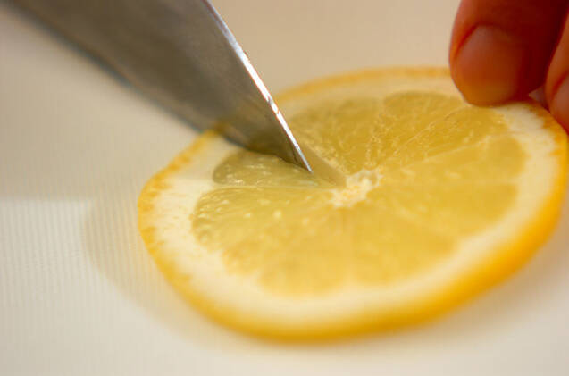 くるくるパスタとレモンクリームソースの作り方の手順2