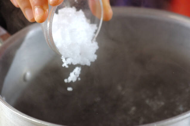 鶏とキャベツのパスタの作り方の手順2