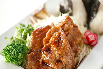 豚肉のショウガ焼き