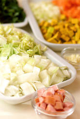 カレー風味のミネストローネの下準備3