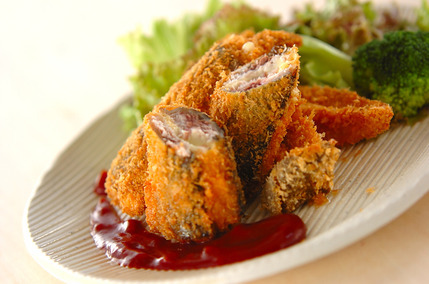 サンマのフライ