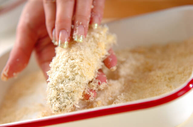 サンマのフライの作り方の手順3