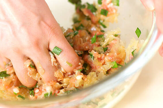 具だくさんの揚げ春巻きの作り方の手順9