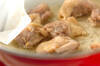 鶏肉の蒸し煮ネギソースの作り方の手順5