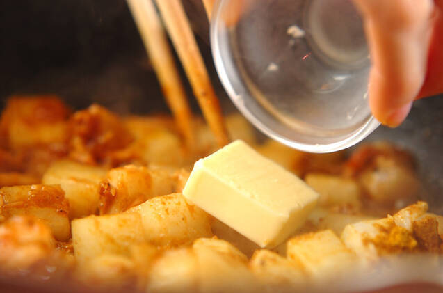 大根のツナカレー炒め煮の作り方の手順3