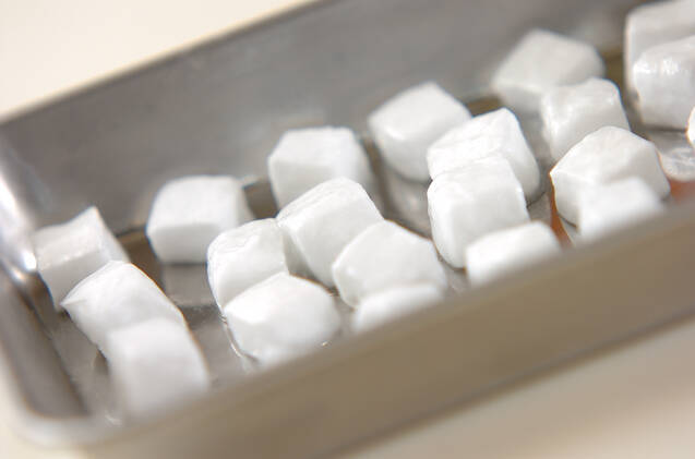 凍ナタデココソーダーの作り方の手順1