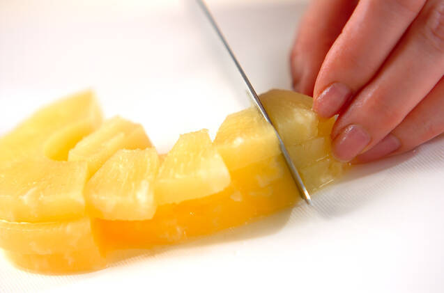 凍ナタデココソーダーの作り方の手順2