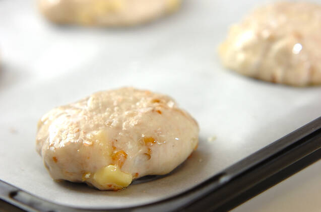 クルミとチーズのフォカッチャの作り方の手順11