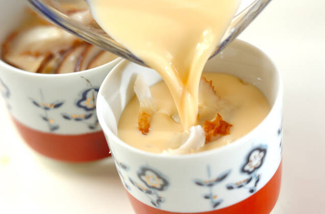 豆乳茶碗蒸しの作り方の手順5