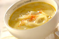 餅入りカレースープ