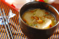 ナメコのみそ汁