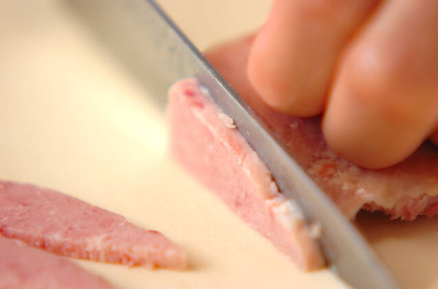 ゴーヤの炒めものの作り方の手順2