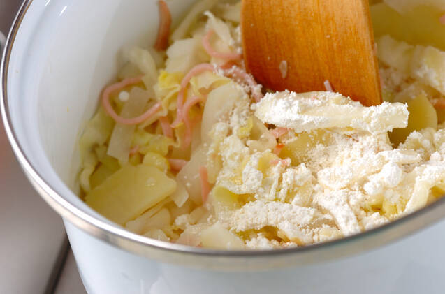 春キャベツのスープの作り方の手順6