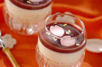 桜パンナコッタ