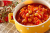 ヒヨコ豆とベーコンのトマト煮の作り方の手順