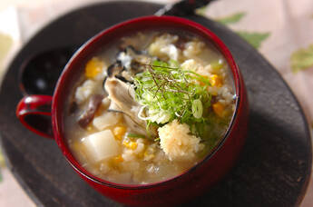 カキ雑炊