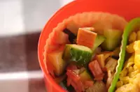 カニカマ酢の物