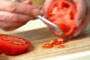 イカとトマトのさっぱりイタリアン素麺の作り方の手順2
