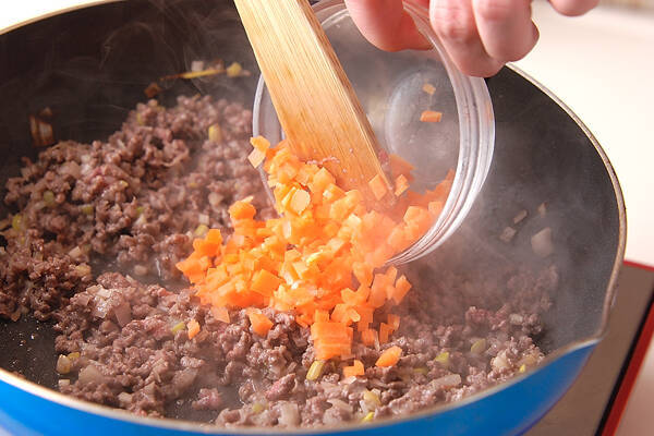 うどんの甜麺醤あんかけの作り方の手順6