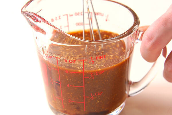 うどんの甜麺醤あんかけの作り方の手順4